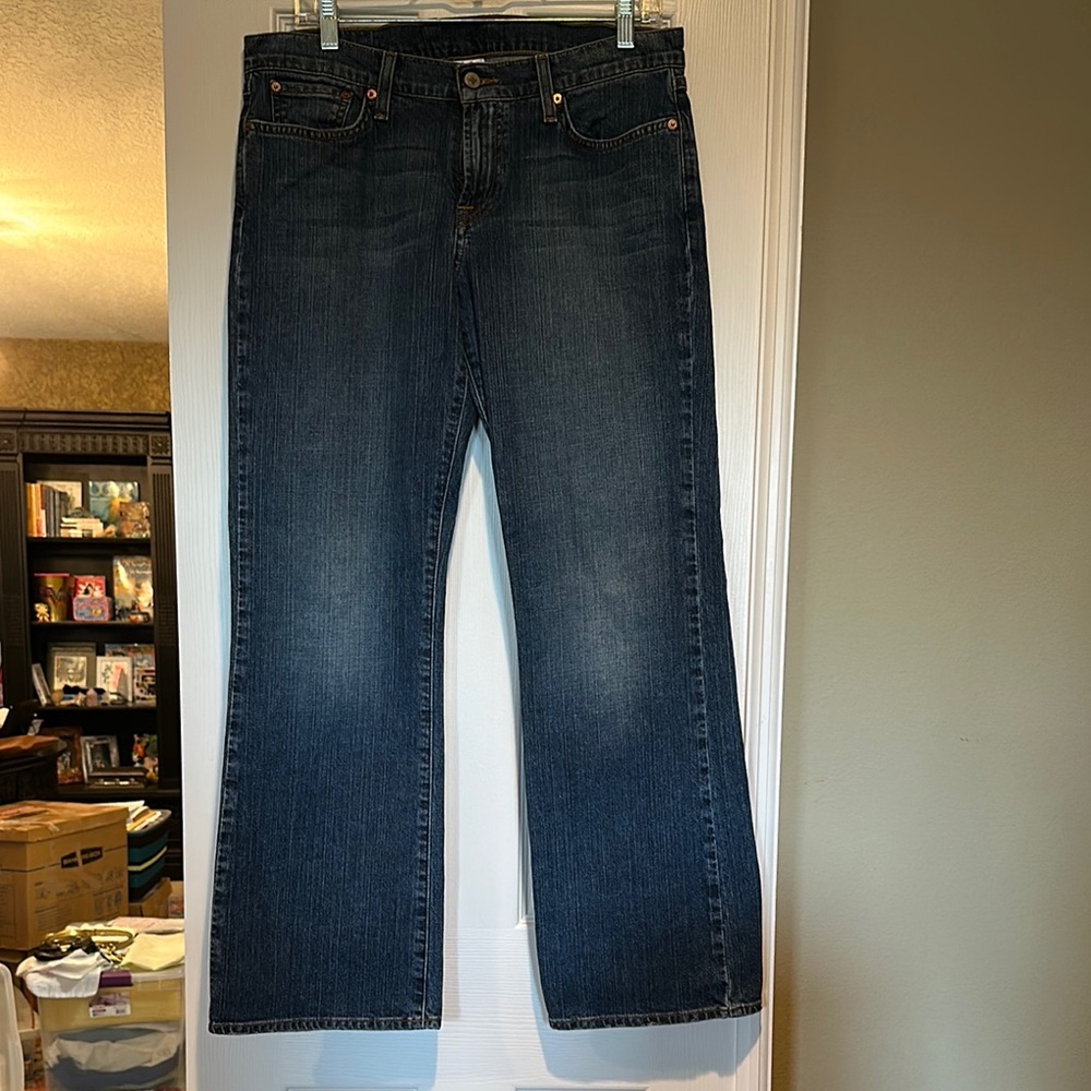 Lucky Brand mid rise flare Blue Jeans size 31